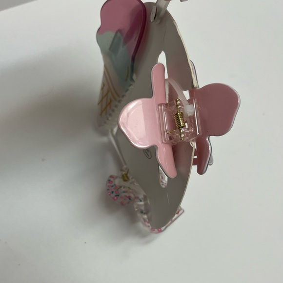 NWT ice cream 🍦🌺🍦 Spa Bunny Hair Claws Clips set of 3 - Picture 6 of 14